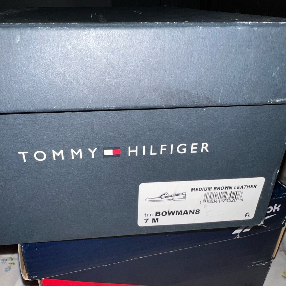 Tommy Hilfiger Men's Brown Boat Shoes - Picture 2 of 3